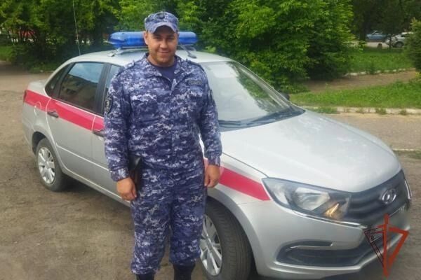 Сержант Дмитрий Галыкин спас человека