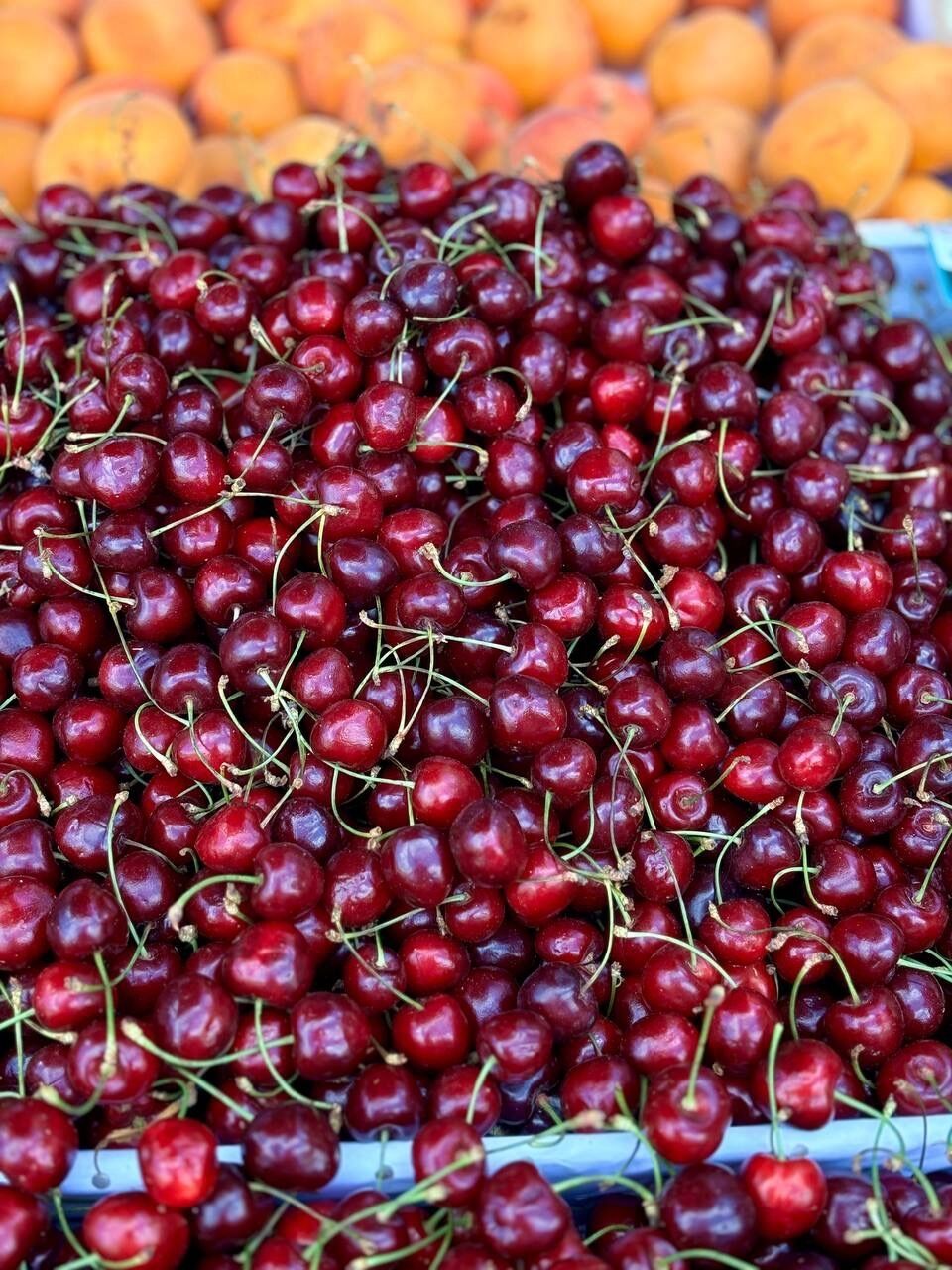 Эта черешня продается на&nbsp;рынке «Енисейский привоз»