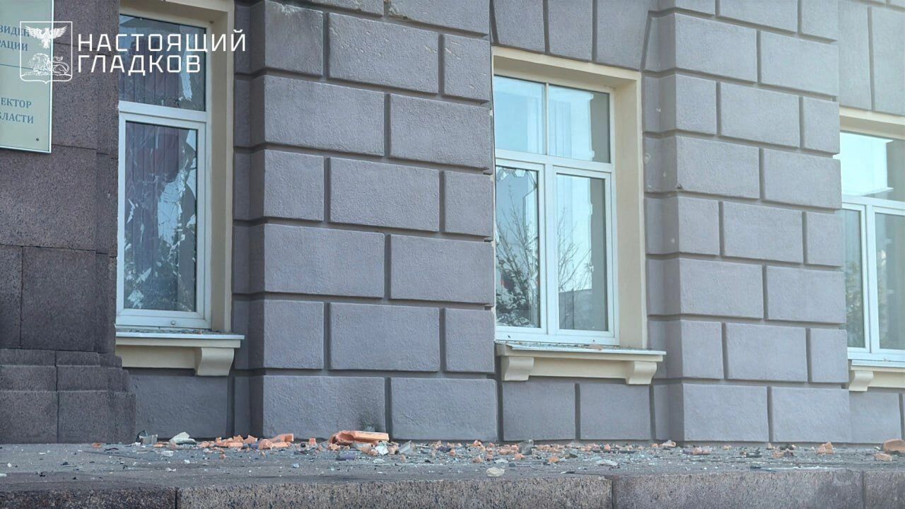 Последствия ударов по&nbsp;зданию областного правительства