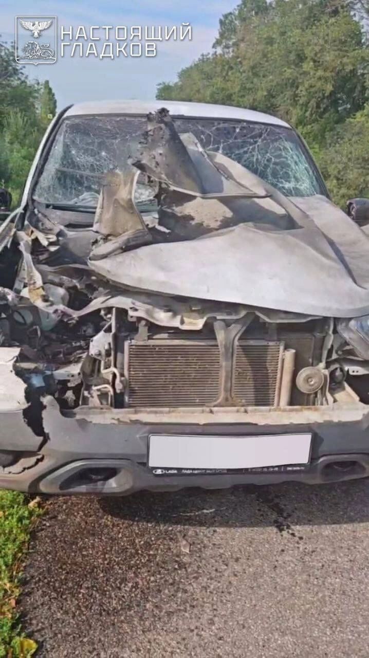 В&nbsp;Белгородском районе атакован автомобиль