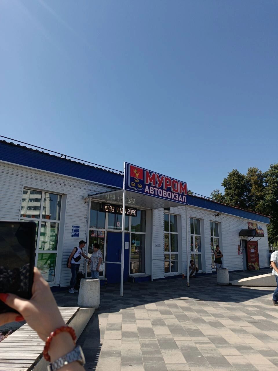 Как выглядит автовокзал в Муроме