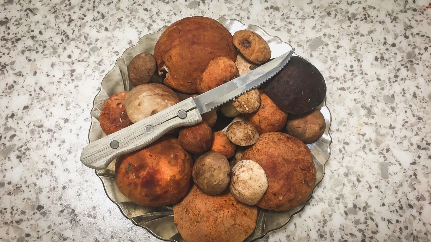 Очистка грибов