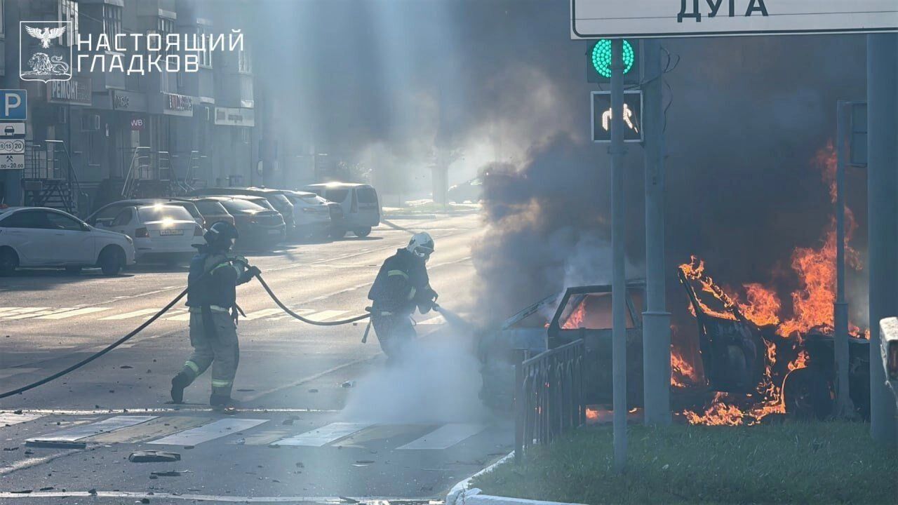 Последствия атаки в центре Белгорода 