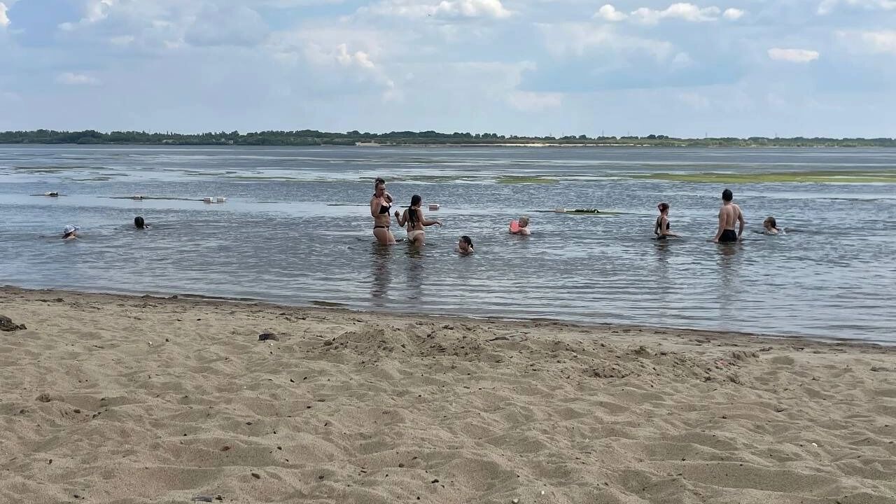 Пляж на Спартановке