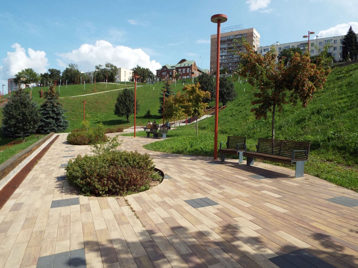 Нижние ярусы набережной