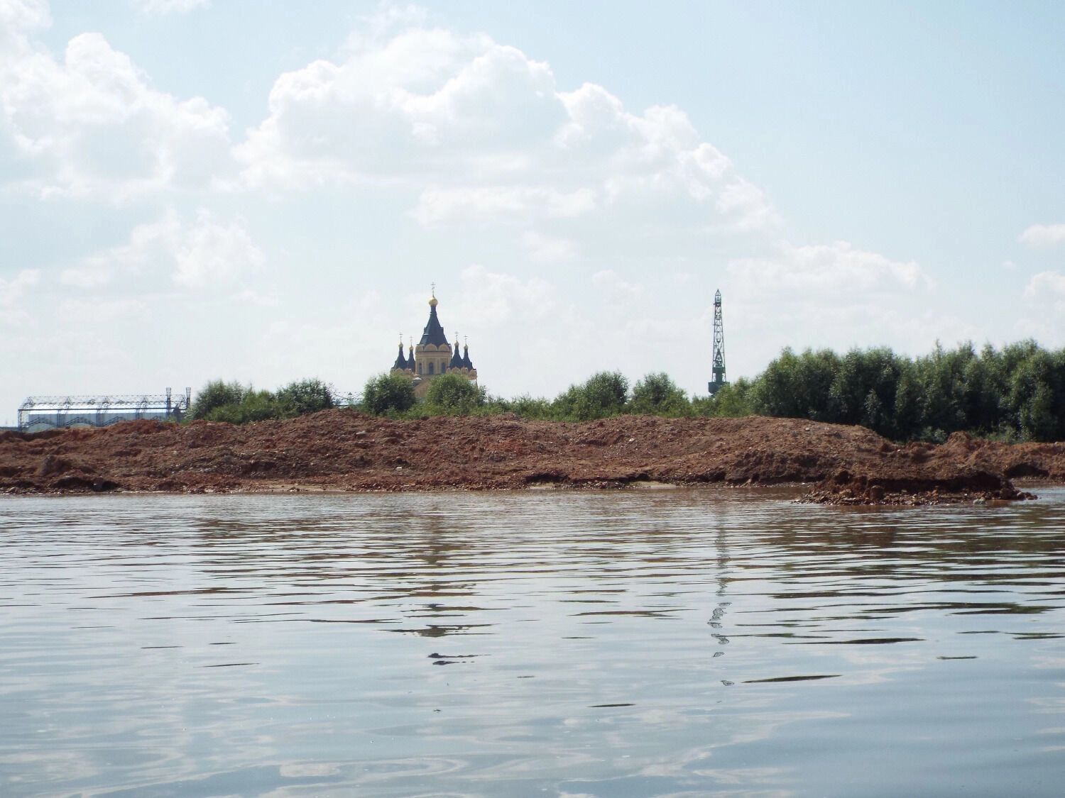 Несколько волжских островов теперь почти недоступны