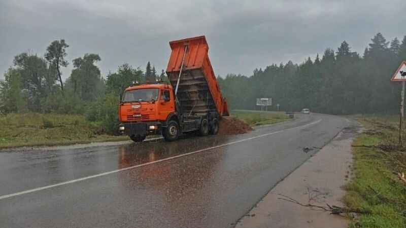 Размытая ливнем дорога, Удмуртия в лидерах по «молочке» и протест садоводов