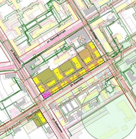 КРТ жилой застройки в&nbsp;квартале ул.&nbsp;Бабушкина&nbsp;— Краснофлотцев&nbsp;— Стачек&nbsp;— Корепина
