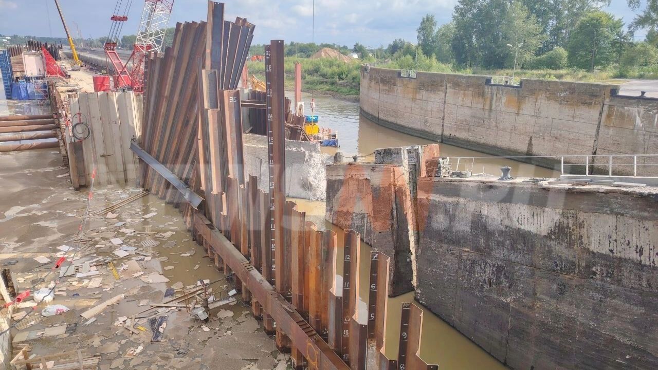 Как сейчас выглядит Городецкий гидроузел: фото от 23 июля 2025 года