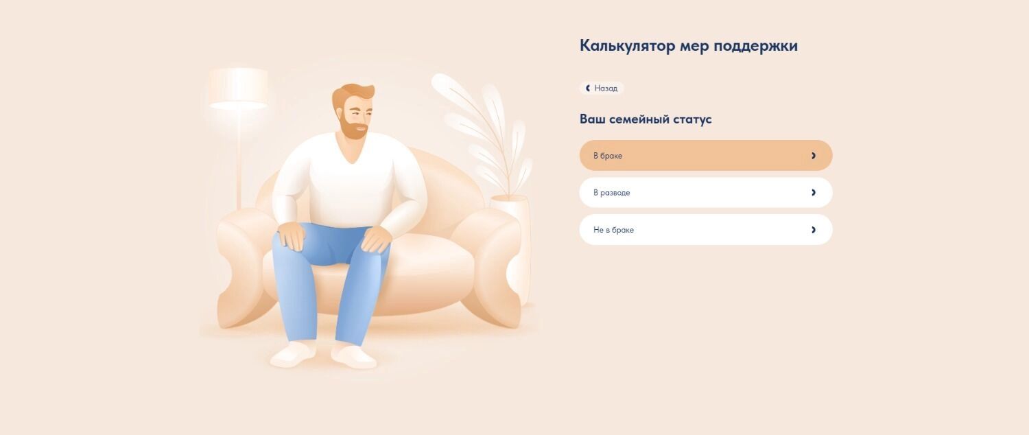 Как работает мер социальной поддержки для семей с детьми и будущих родителей (все данные условные)