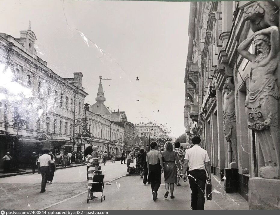 Улица Свердлова (Большая Покровская) в&nbsp;Нижнем Новгороде при СССР