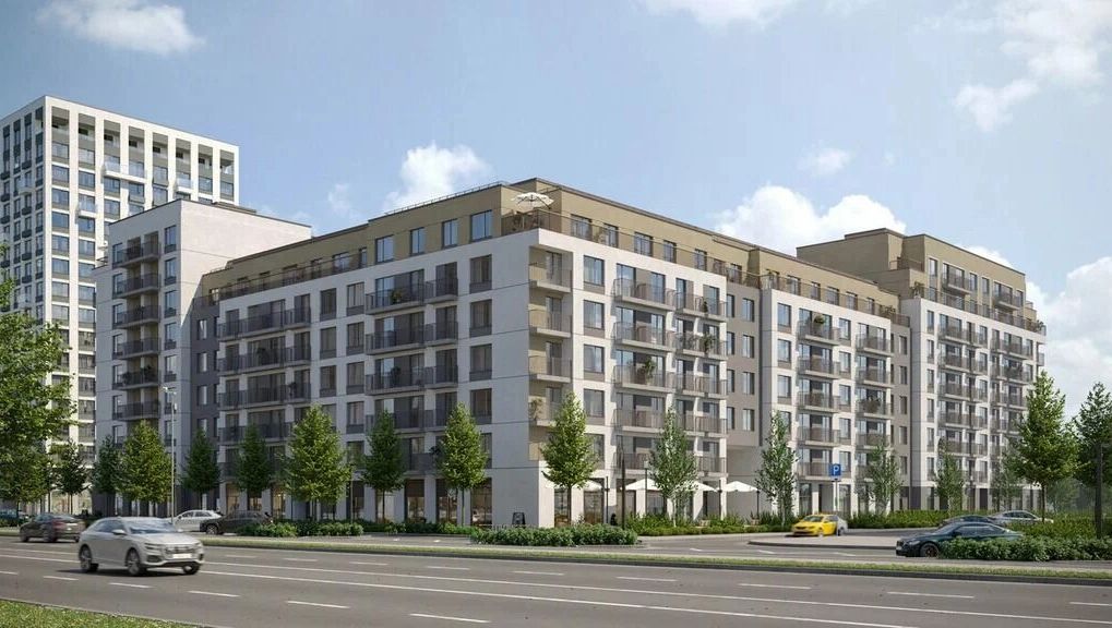 Одно из&nbsp;зданий в&nbsp;«Квартале Драверта»