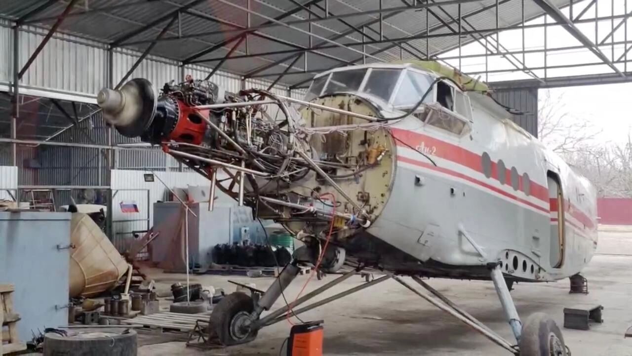 В Ейске экспериментируют с установкой на Ан-2 двигателя от вертолета Ми-8
