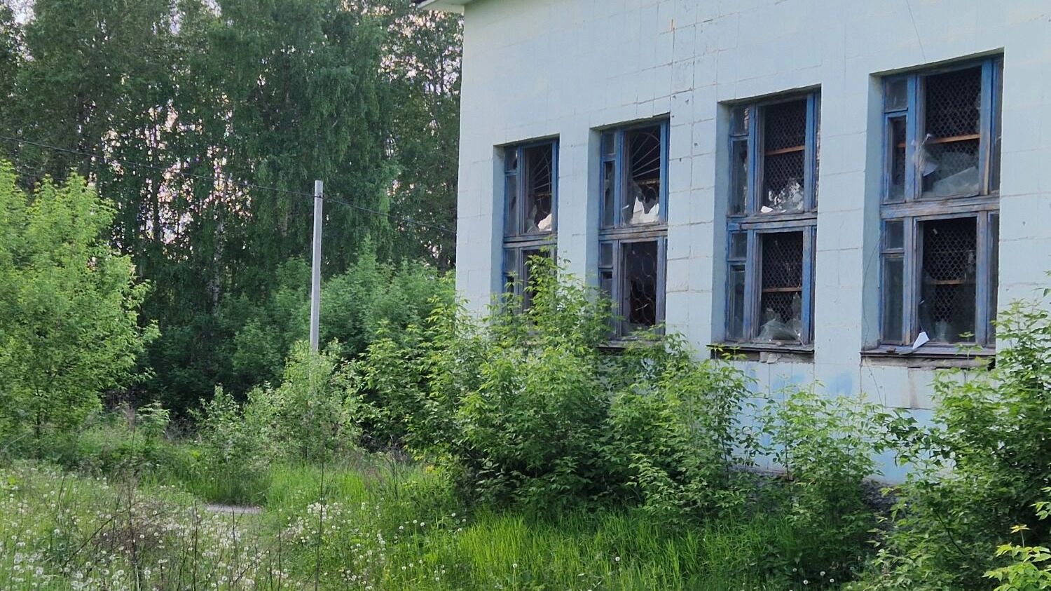 Заброшенное здание ДОСААФ в Нижнем Тагиле