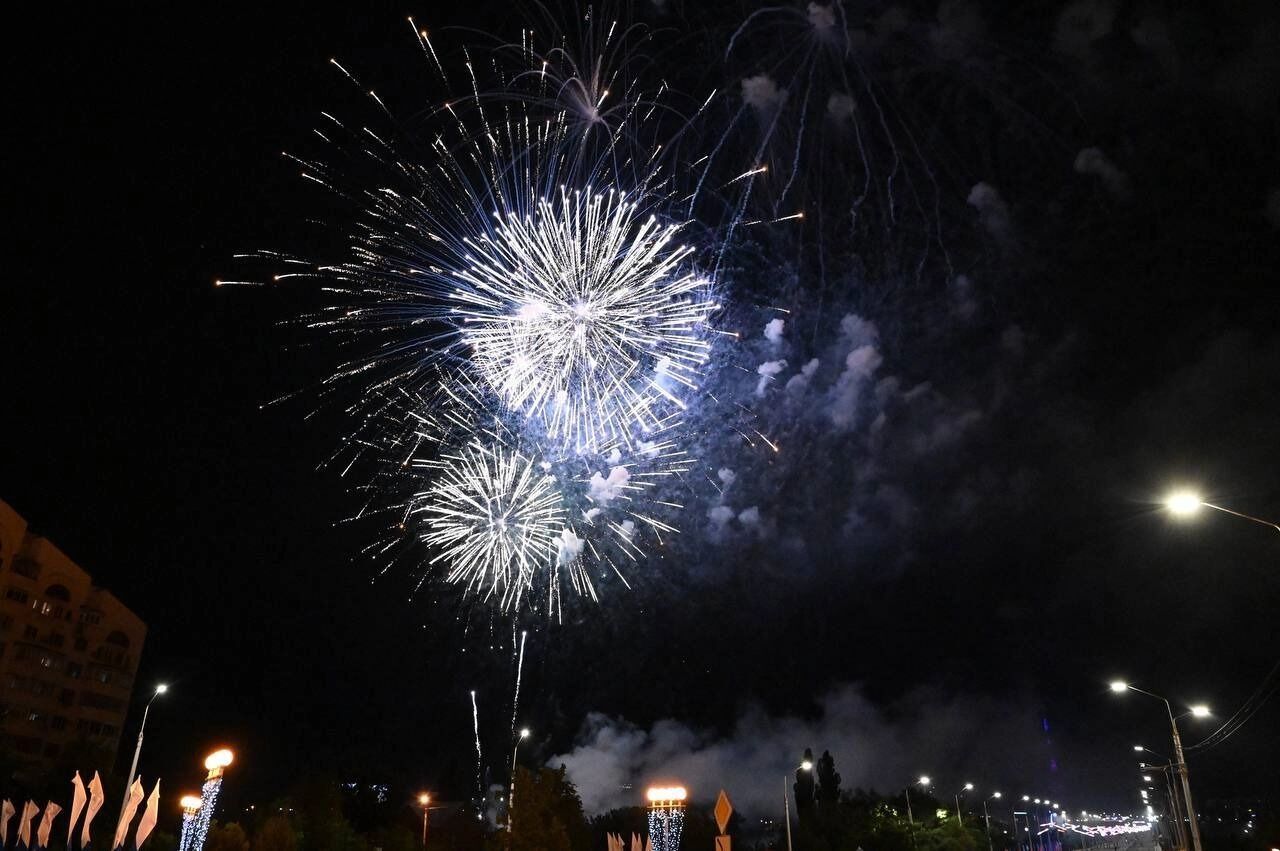 Салют в Белгороде в 2022 году