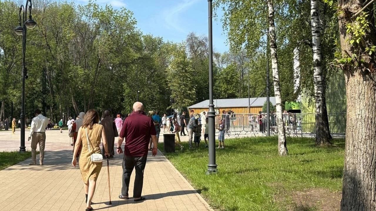 Как выглядит парк им. 1 Мая в Нижнем Новгороде