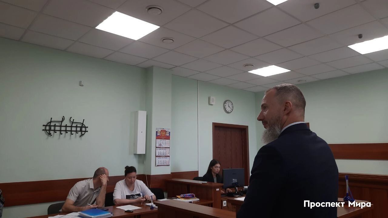 Сергей Пономаренко на суде над депутатом Александром Глисковым, 2024 год
