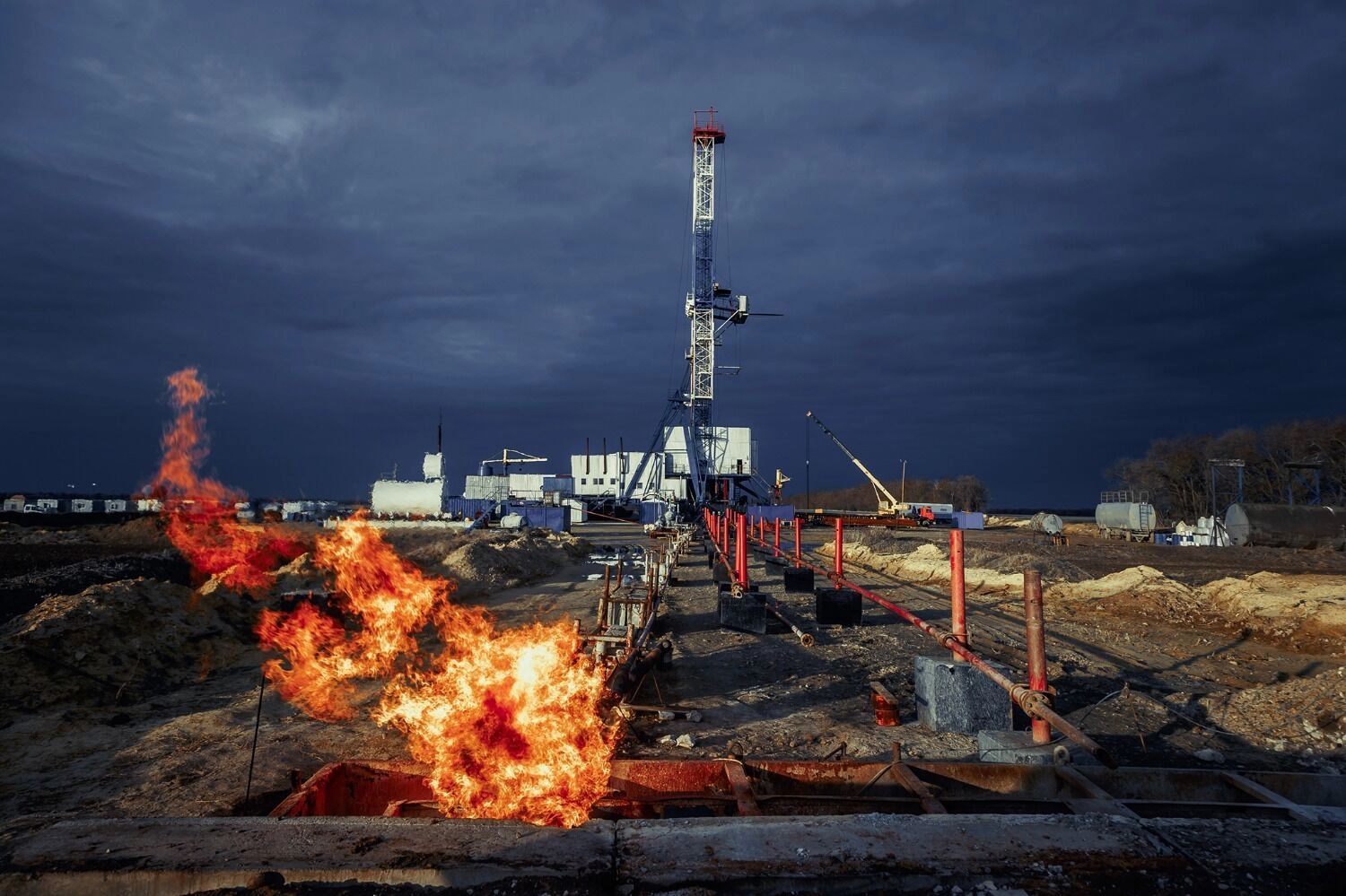 Добыча газа Газпромом