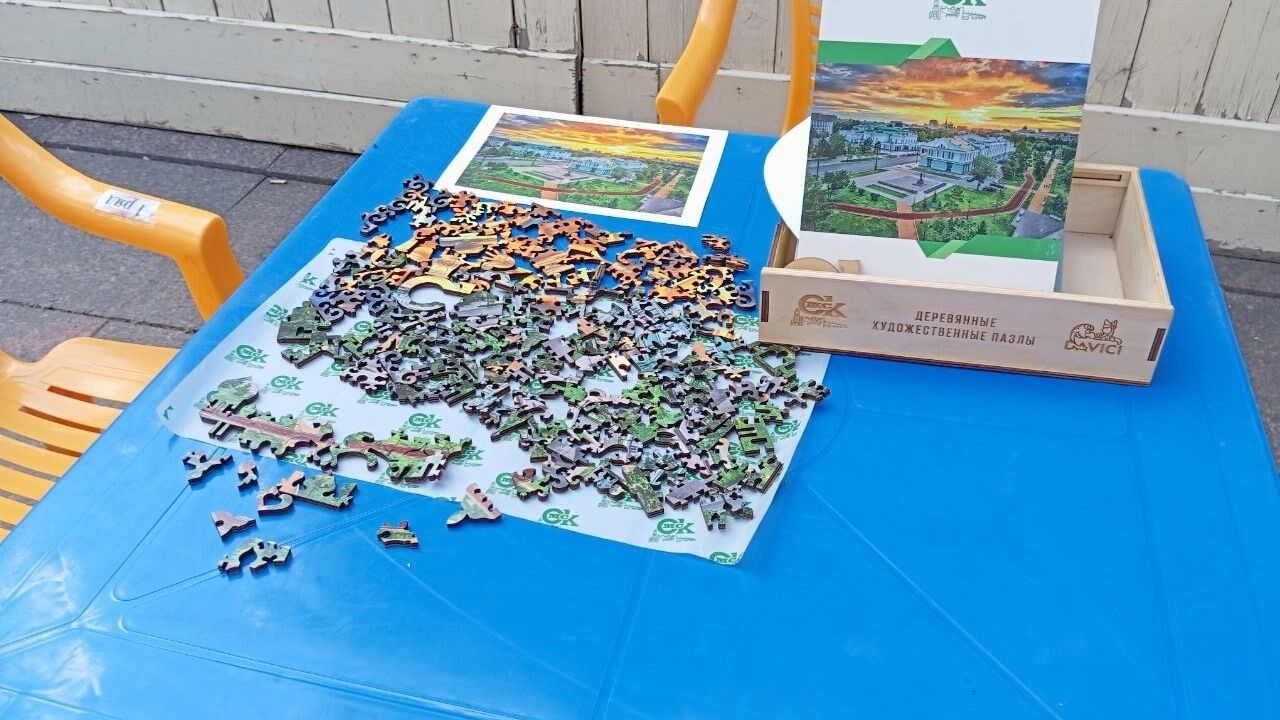 Омский маленький пазл