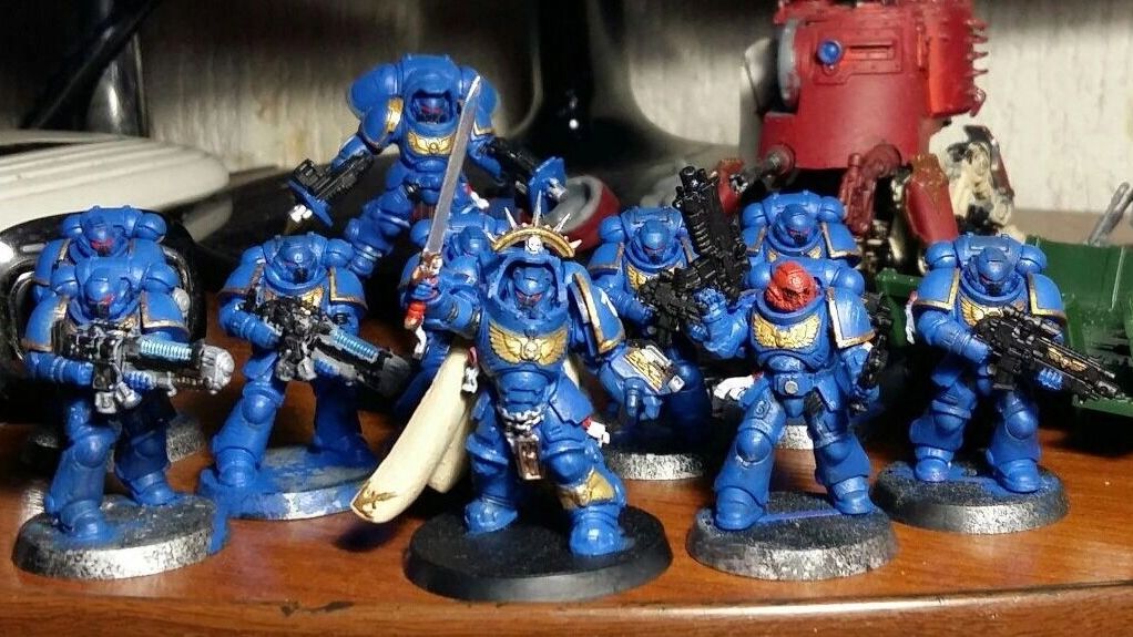 Warhammer 40k солдаты