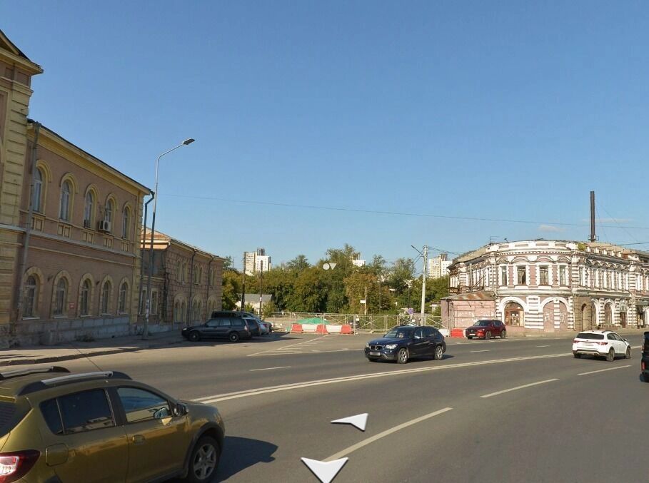 Территория, на&nbsp;которой стояла Триумфальная арка, сейчас выглядит так