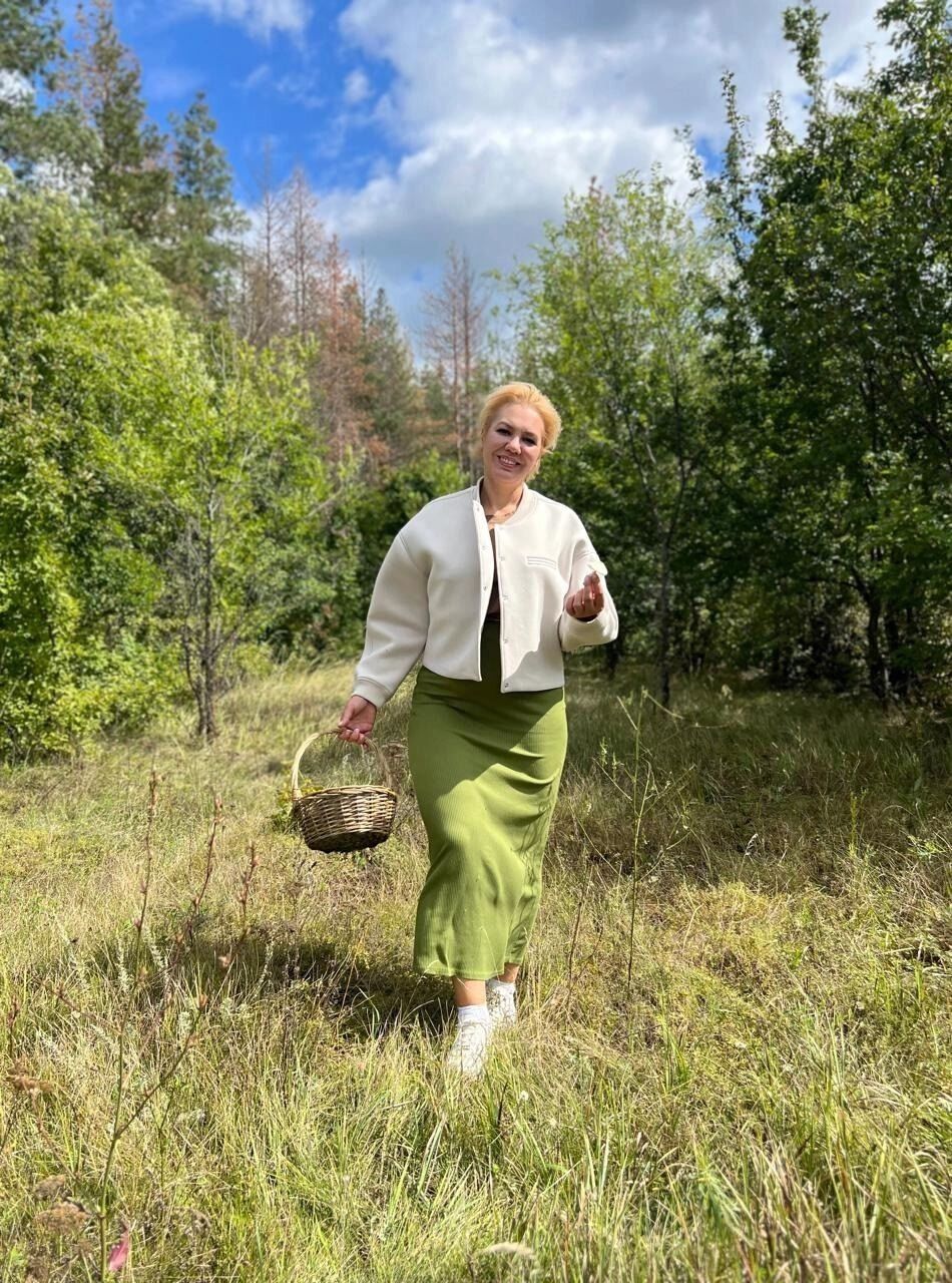 Екатерина Калегина отправилась на поиски грибов в Оренбуржье