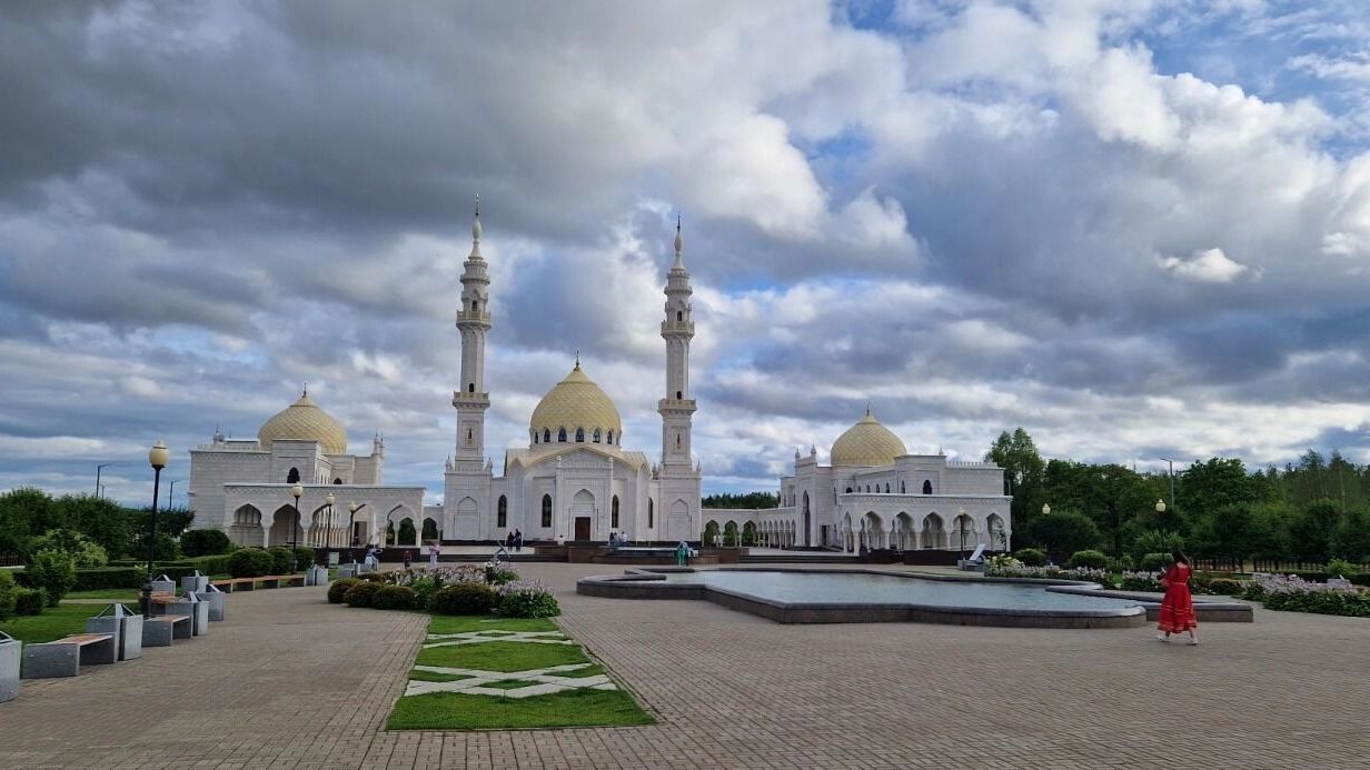 Белая мечеть в Болгаре. Казань, Республика Татарстан