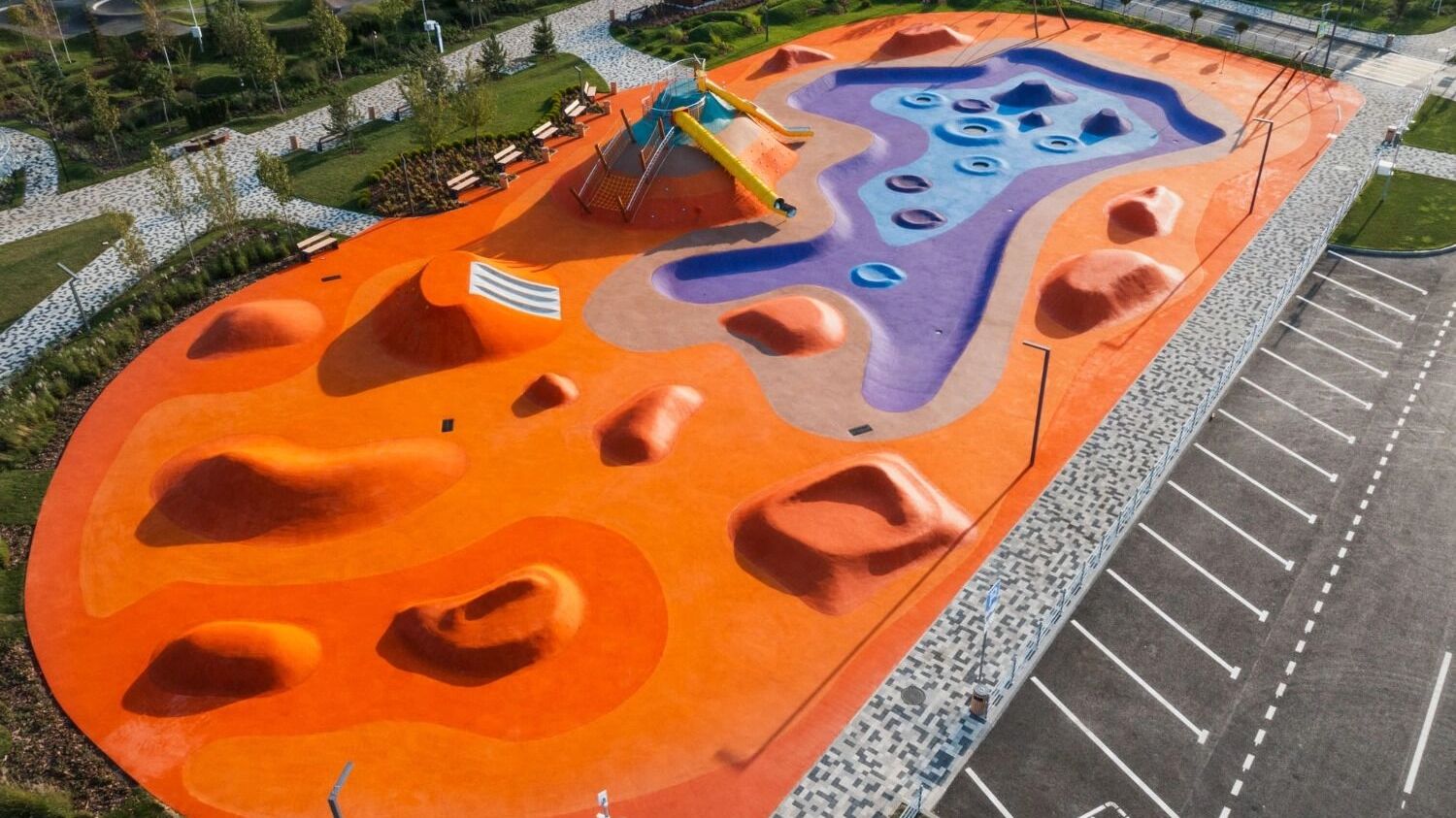 Примеры построенных XSA Ramps экстрим-парков