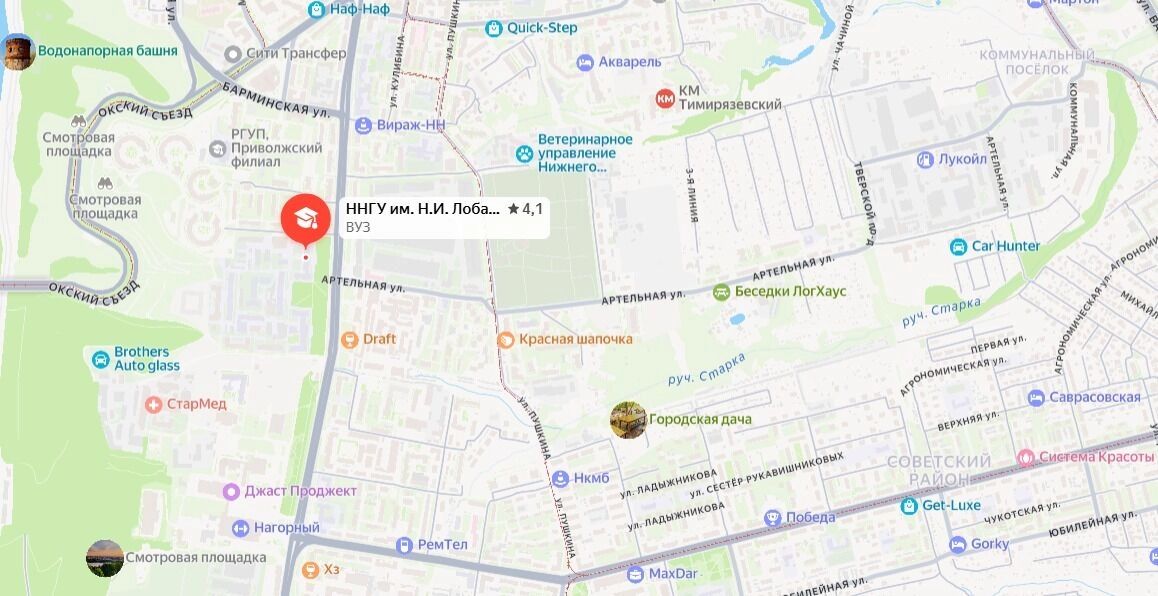 Где находится корпус ННГУ