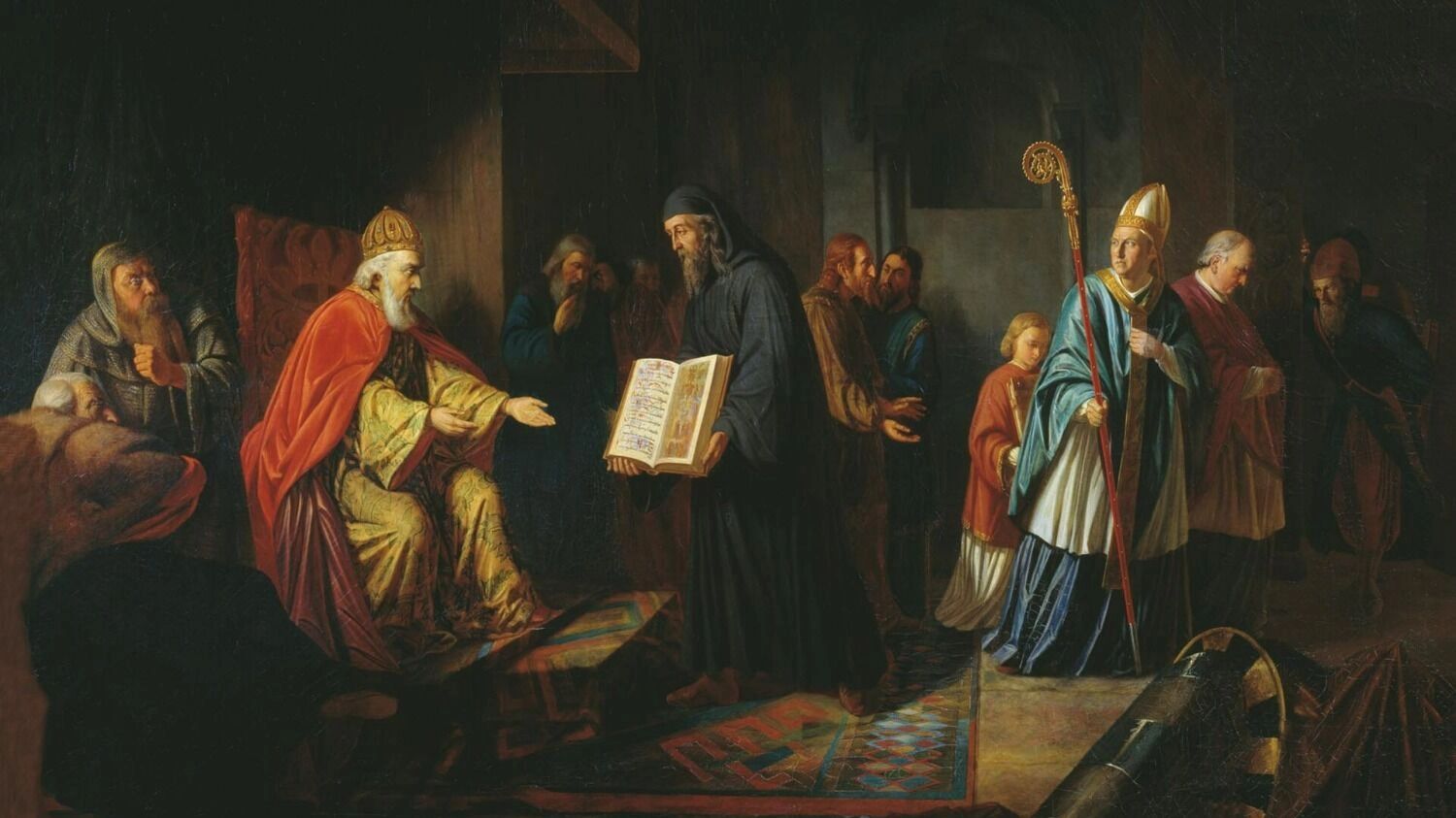 Великий князь Владимир избирает религию