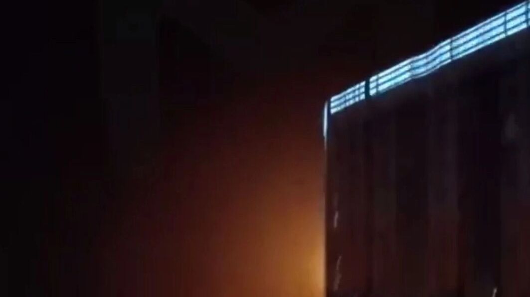 ПВО отражает атаку беспилотников