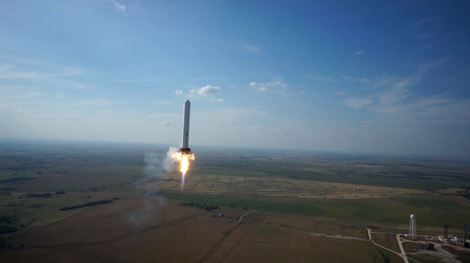 Испытательный полет SpaceX Grasshopper
