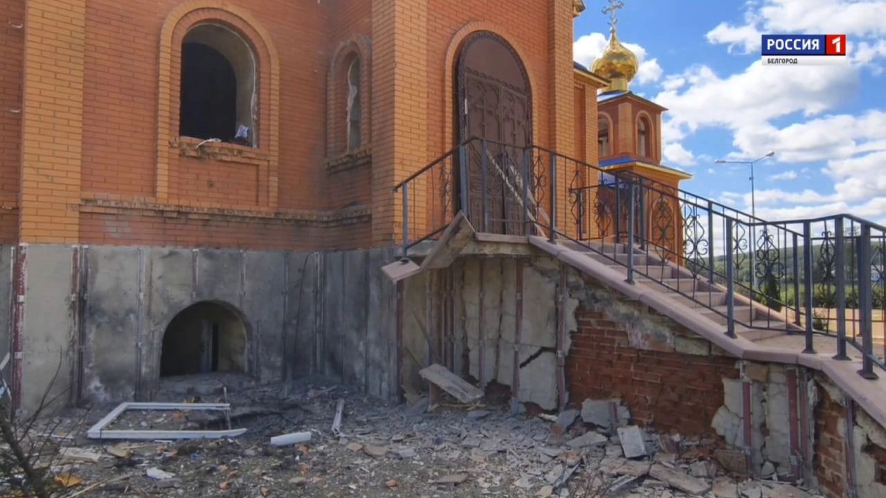 Белгородский храм атаковал дрон ВСУ