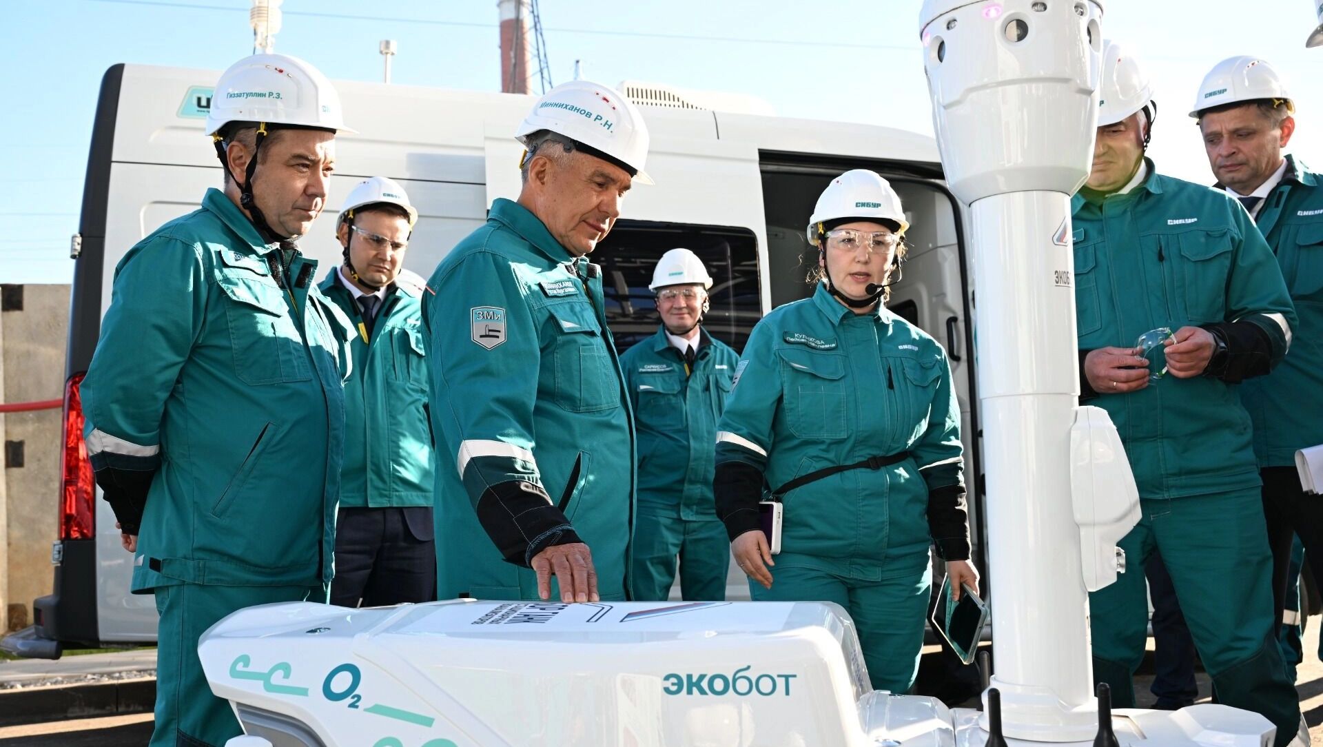 Минниханов высоко оценил экопроекты СИБУРа в Казани