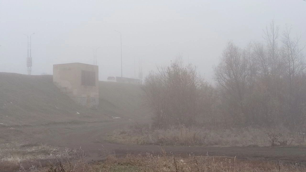 Туман в&nbsp;Омске
