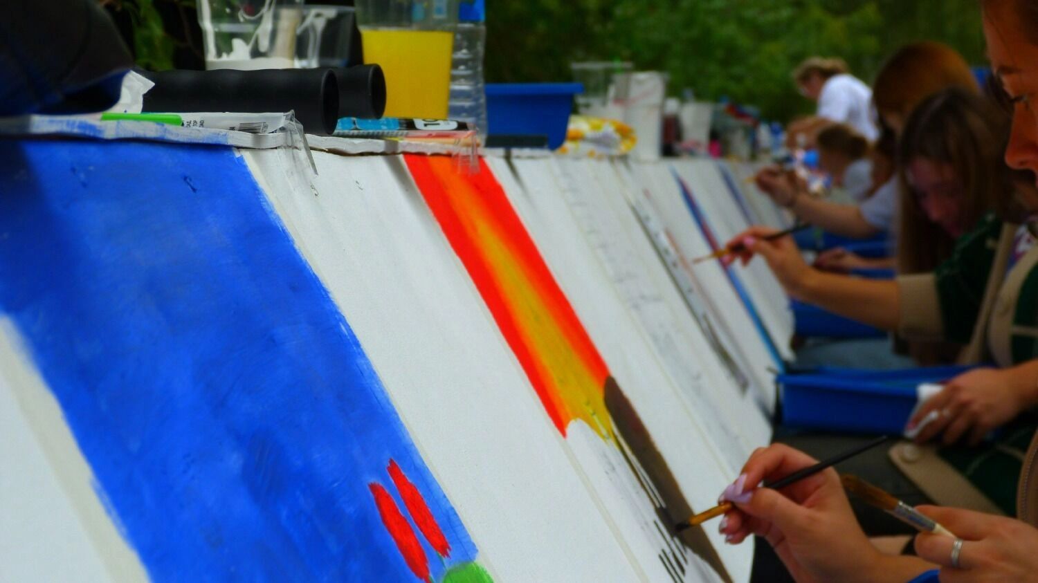 Площадка Арт-галерея на фестивале ТриЧетыре