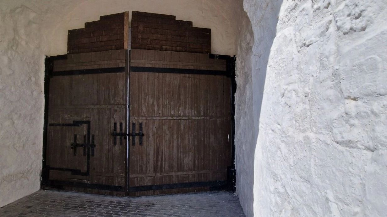 Ворота Преображенской башни в Казани