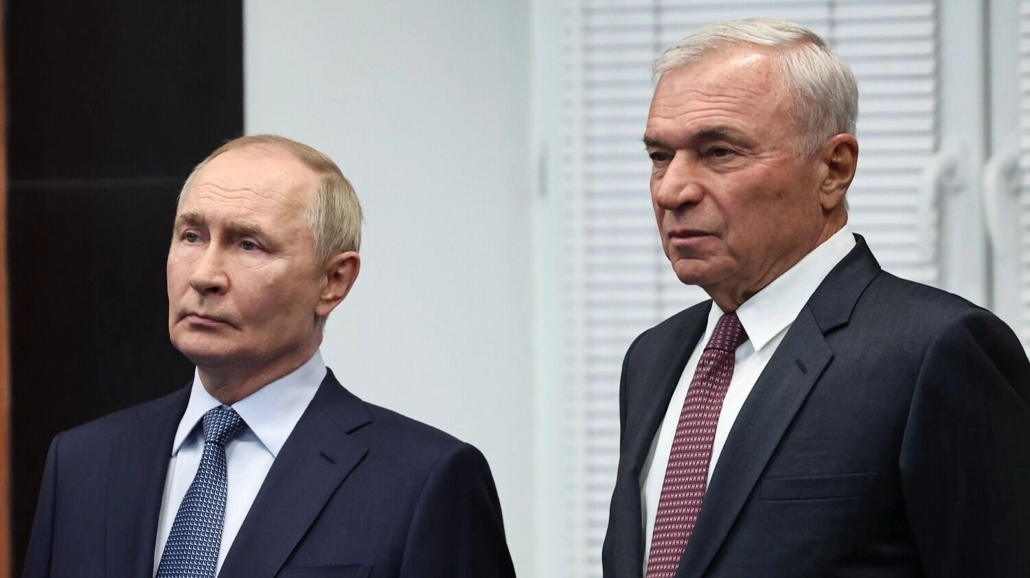 Владимир Путин и Виктор Рашников