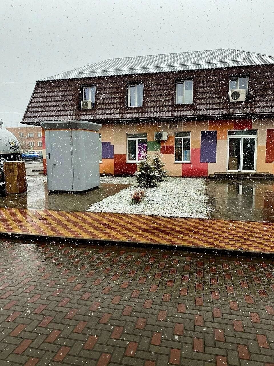 Выпавший в&nbsp;Валуйках снег