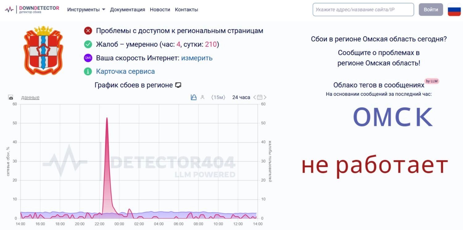 Омичи жалуются на&nbsp;сбои в&nbsp;работе интернета