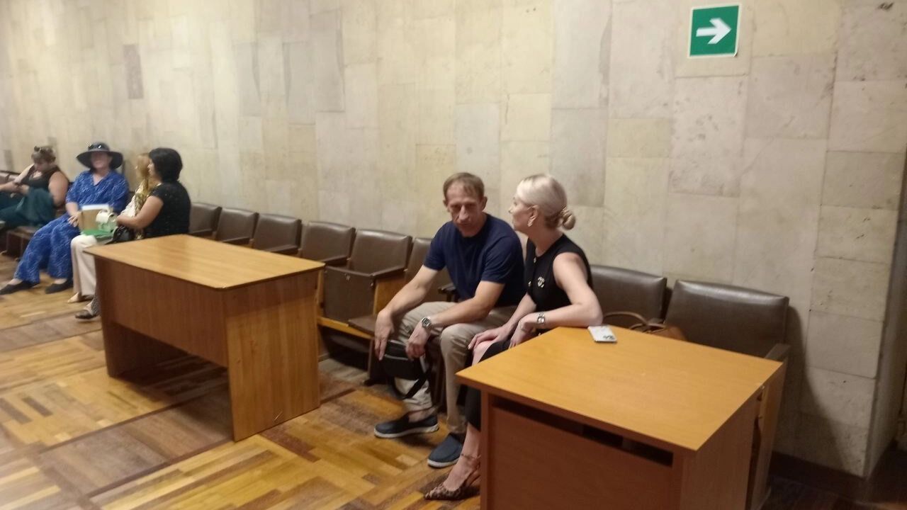 Муж погибшей Екатерины вместе с адвокатом Ангелиной Лихошапко