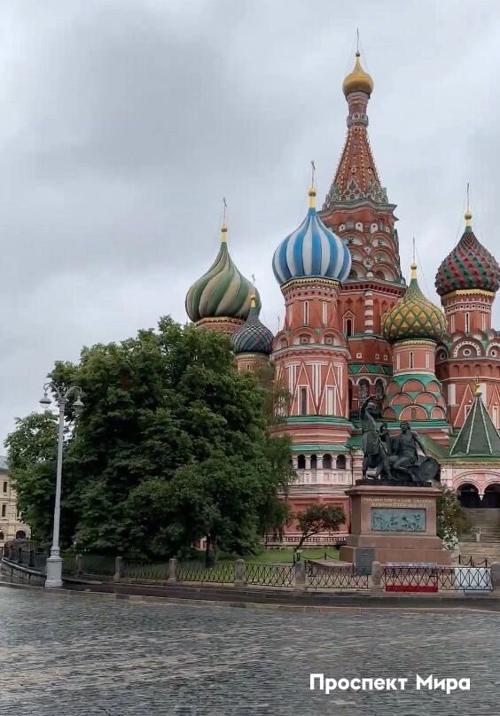 Красная площадь в Москве