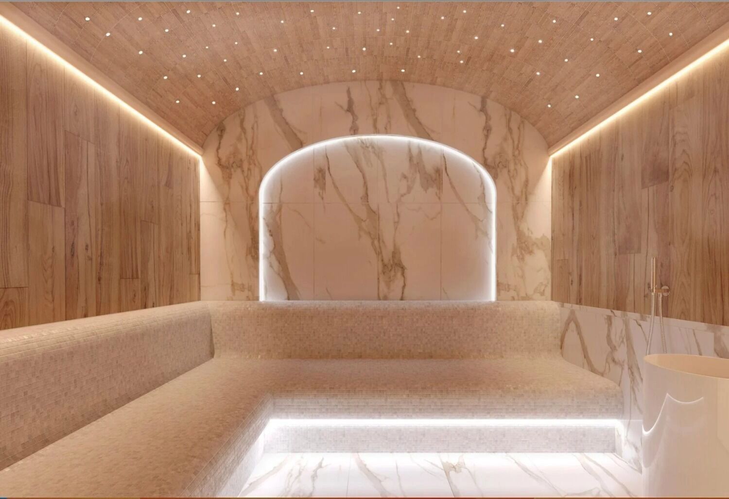 В Сибирских термах парные и сауны названы в честь природных достопримечательностей Красноярского края