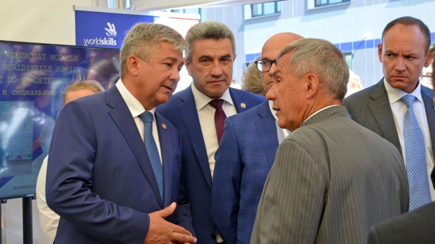 Рустам Минниханов и Ильсур Хадиуллин