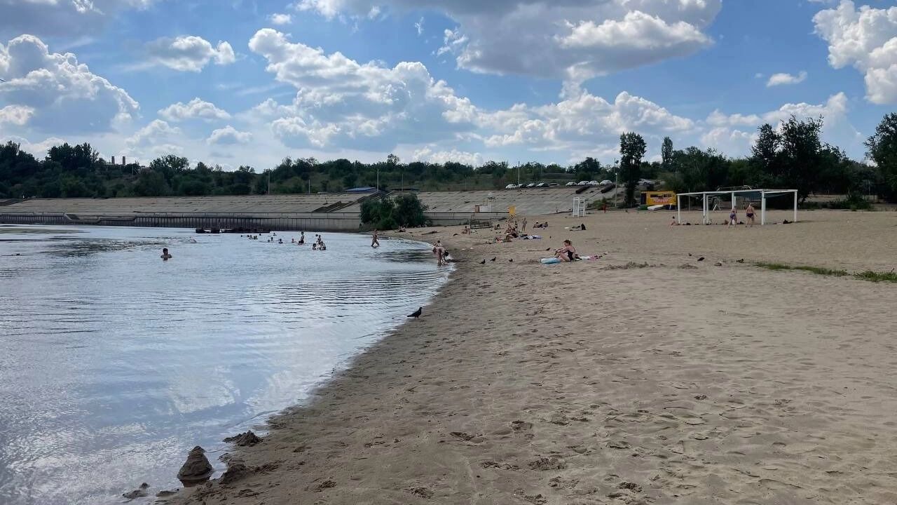 Пляж на Спартановке