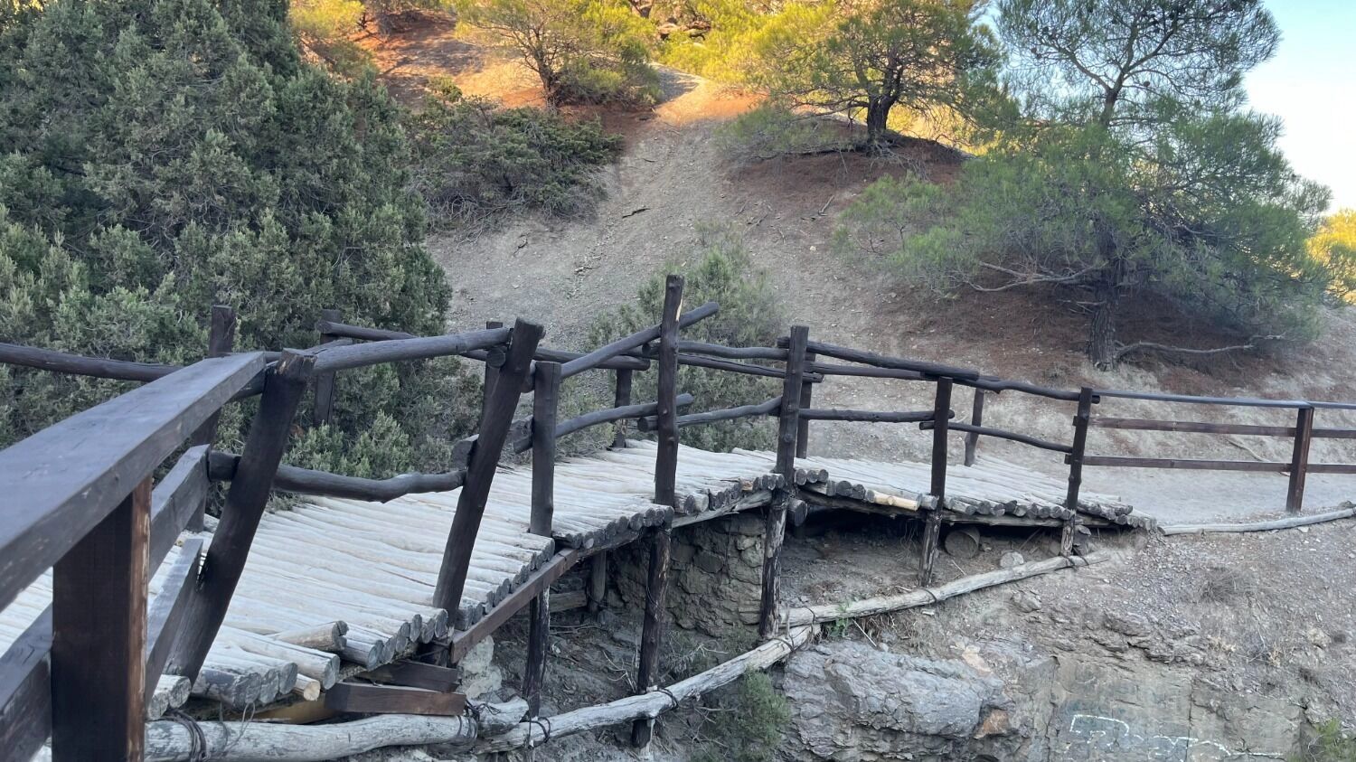 Мост по тропе Галицина