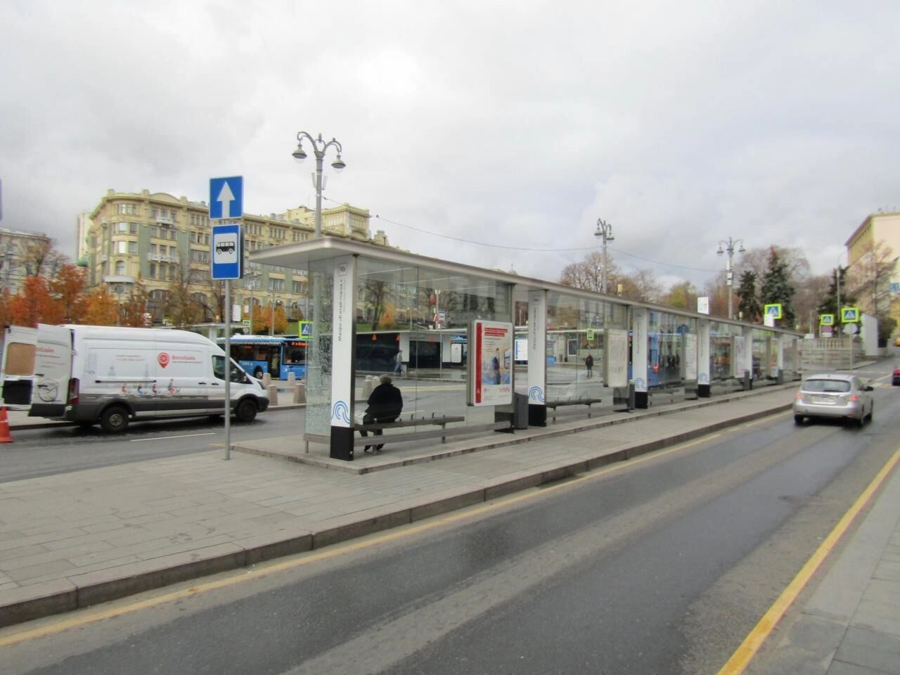 Как выглядят остановки на&nbsp;Китай-городе в&nbsp;Москве