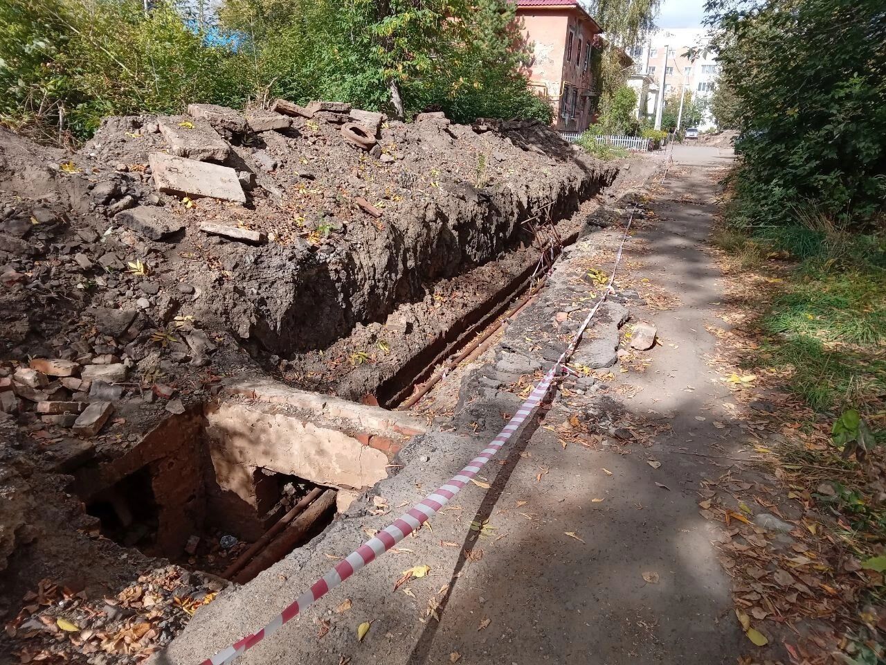 Такие "раскопки" осенью стали обычным делом