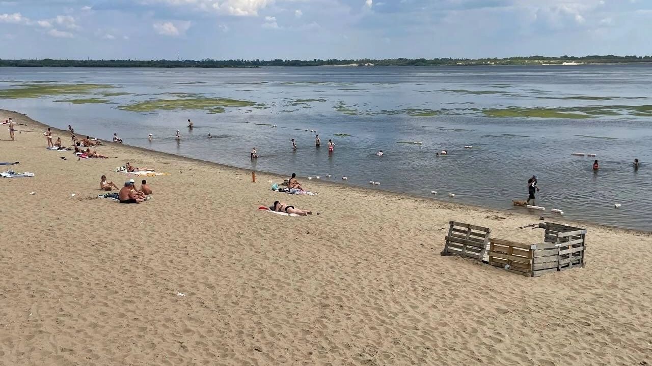 Пляж на Спартановке