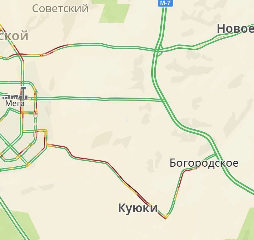 Пробки на въезде в Казань утром 2 сентября